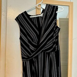 Emma and michelle black and white jumpsuit size 10